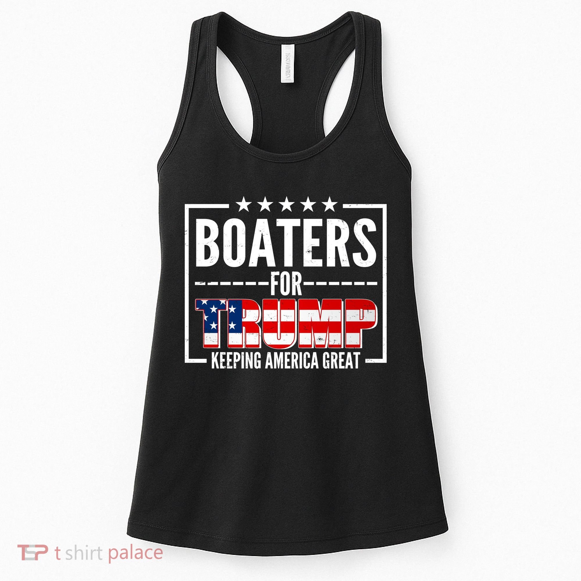 Boaters For Trump Keeping American Great Women's Tank Top