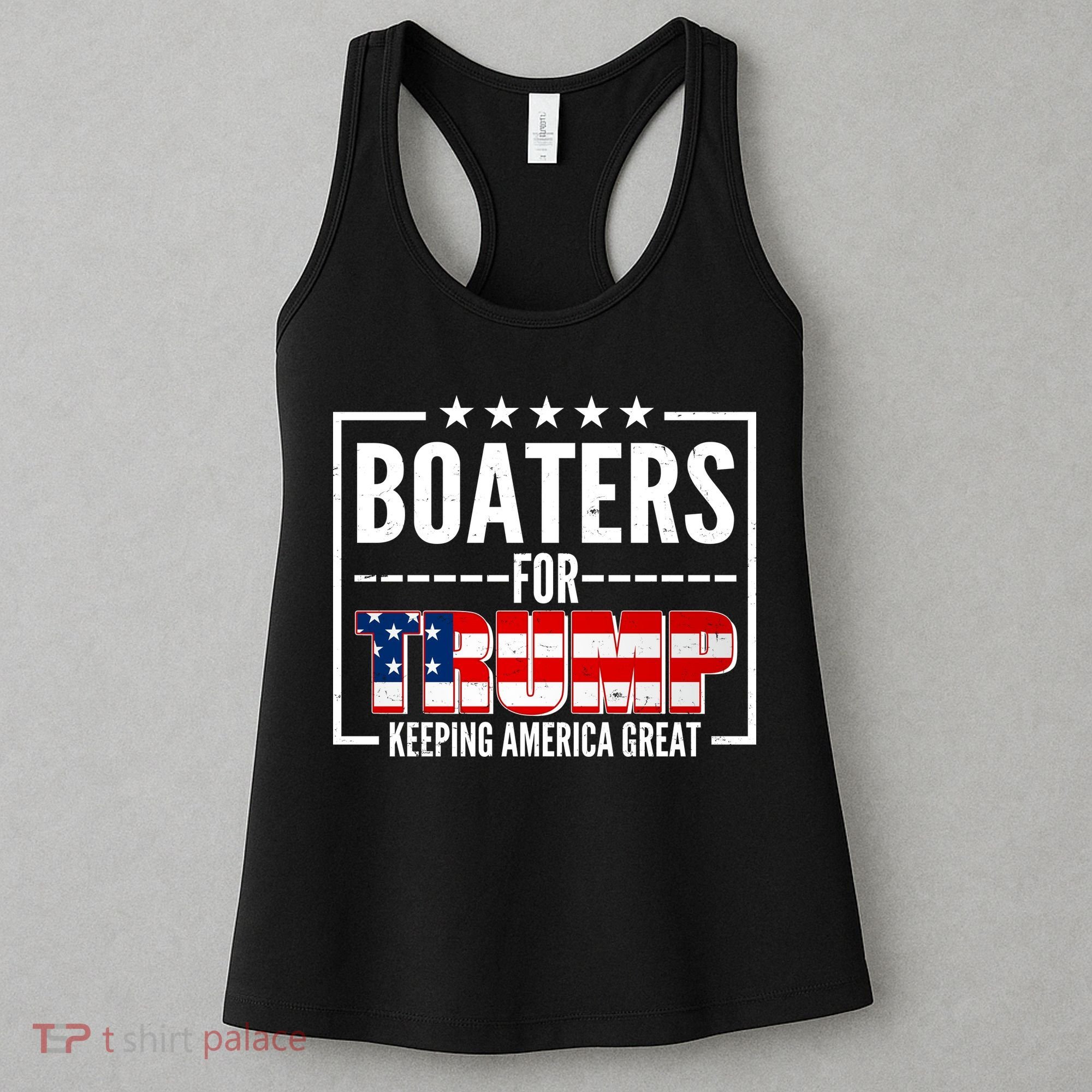 Boaters For Trump Keeping American Great Women's Tank Top