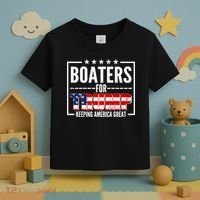 Boaters For Trump Keeping American Great Toddler T-Shirt thumb 3