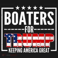 Boaters For Trump Keeping American Great Visor thumb 3