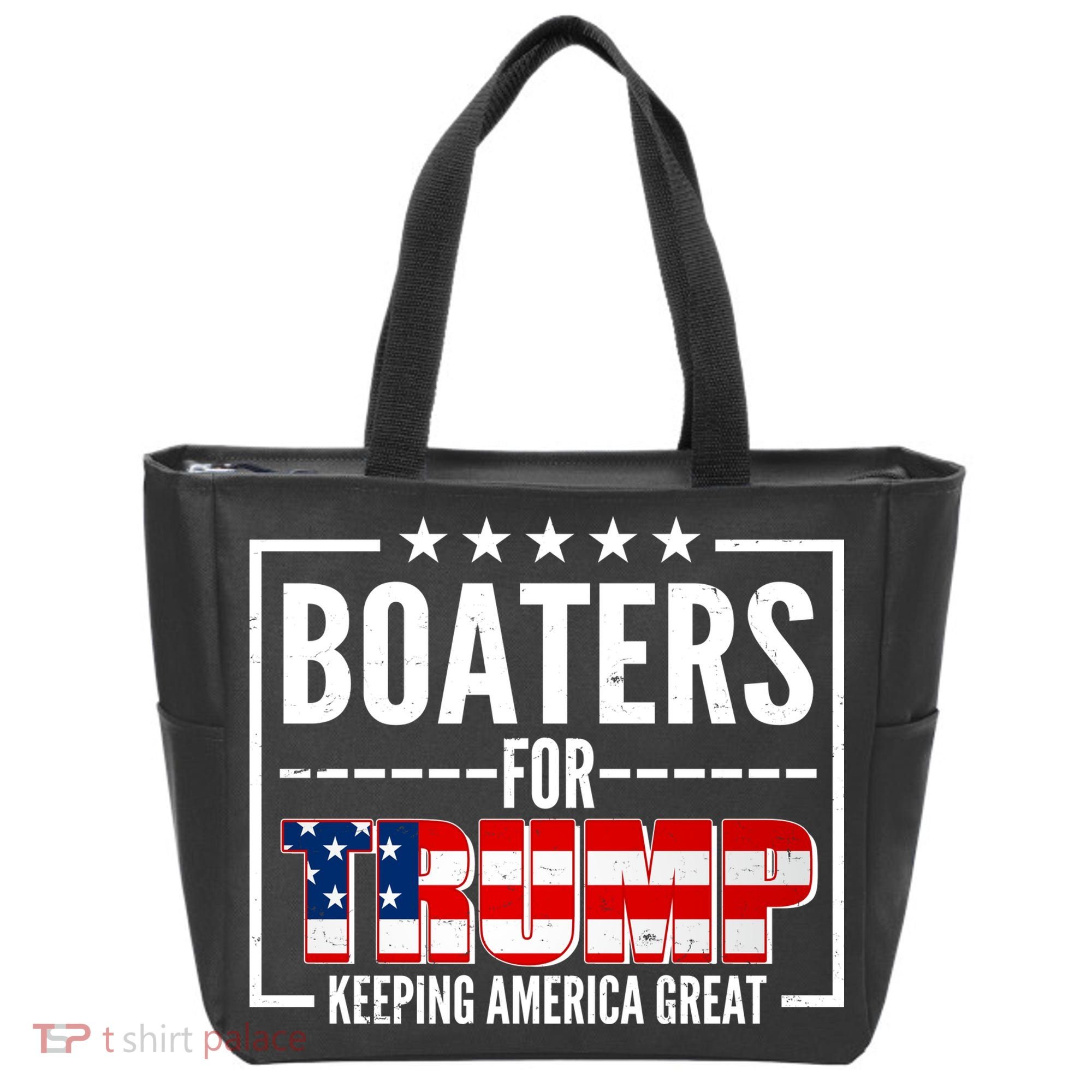 Boaters For Trump Keeping American Great Tote Bag