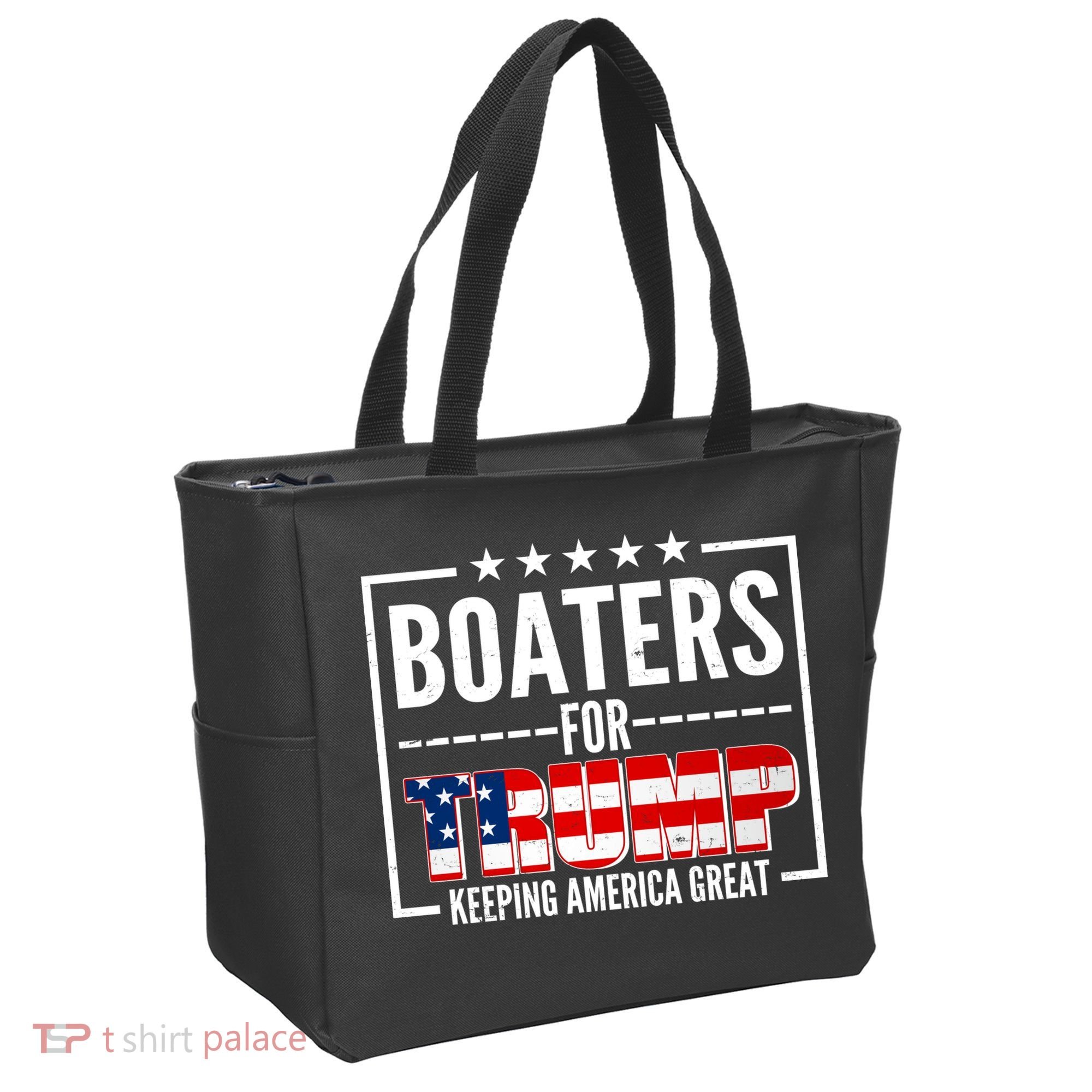 Boaters For Trump Keeping American Great Tote Bag