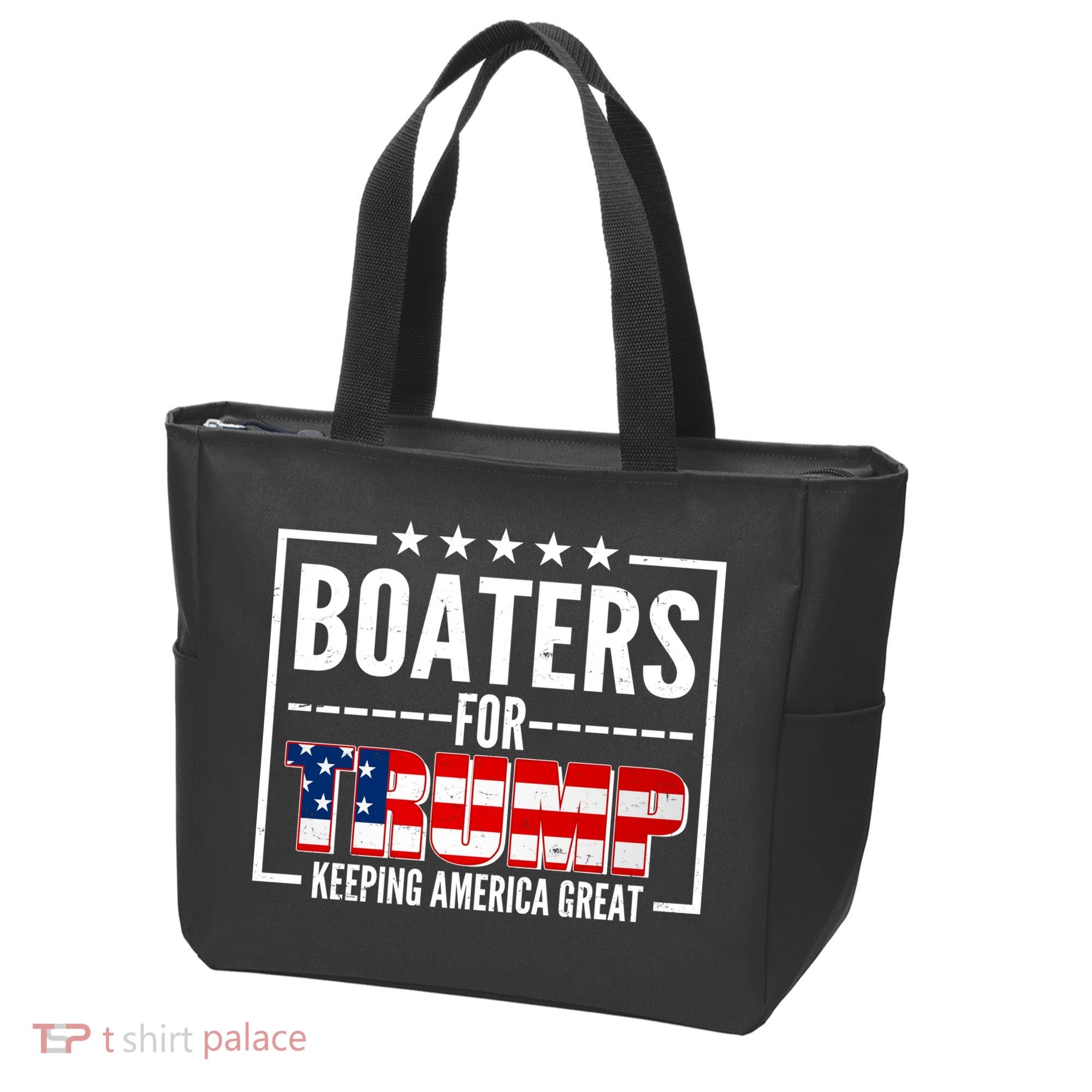 Boaters For Trump Keeping American Great Tote Bag