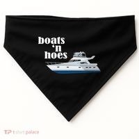 Boats N Hoes Funny Boating USA-Made Doggie Bandana thumb 0