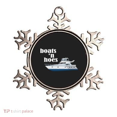 Boats N Hoes Funny Boating Ornament