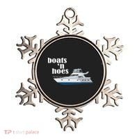Boats N Hoes Funny Boating Ornament thumb 0