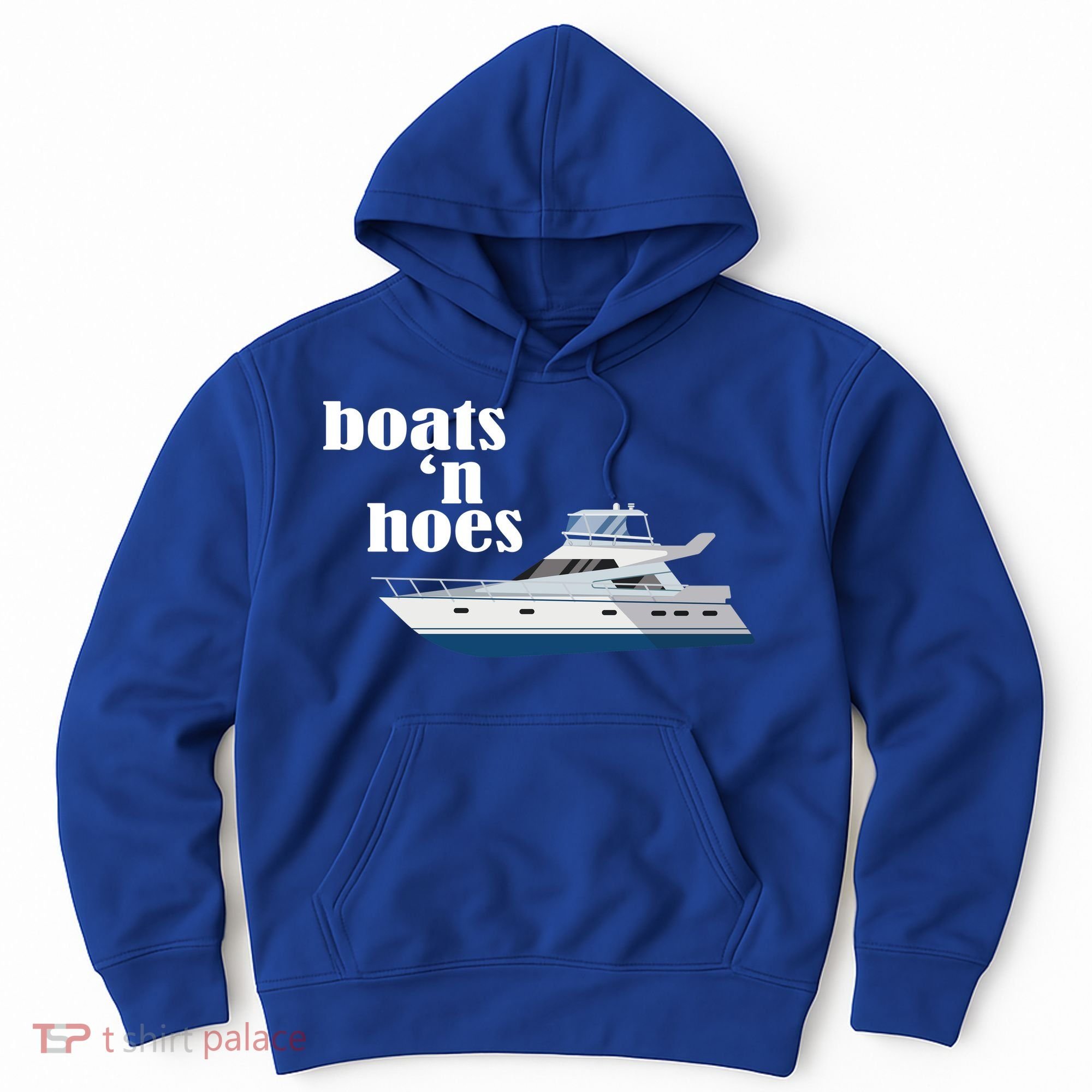 Boats N Hoes Funny Boating Hoodie
