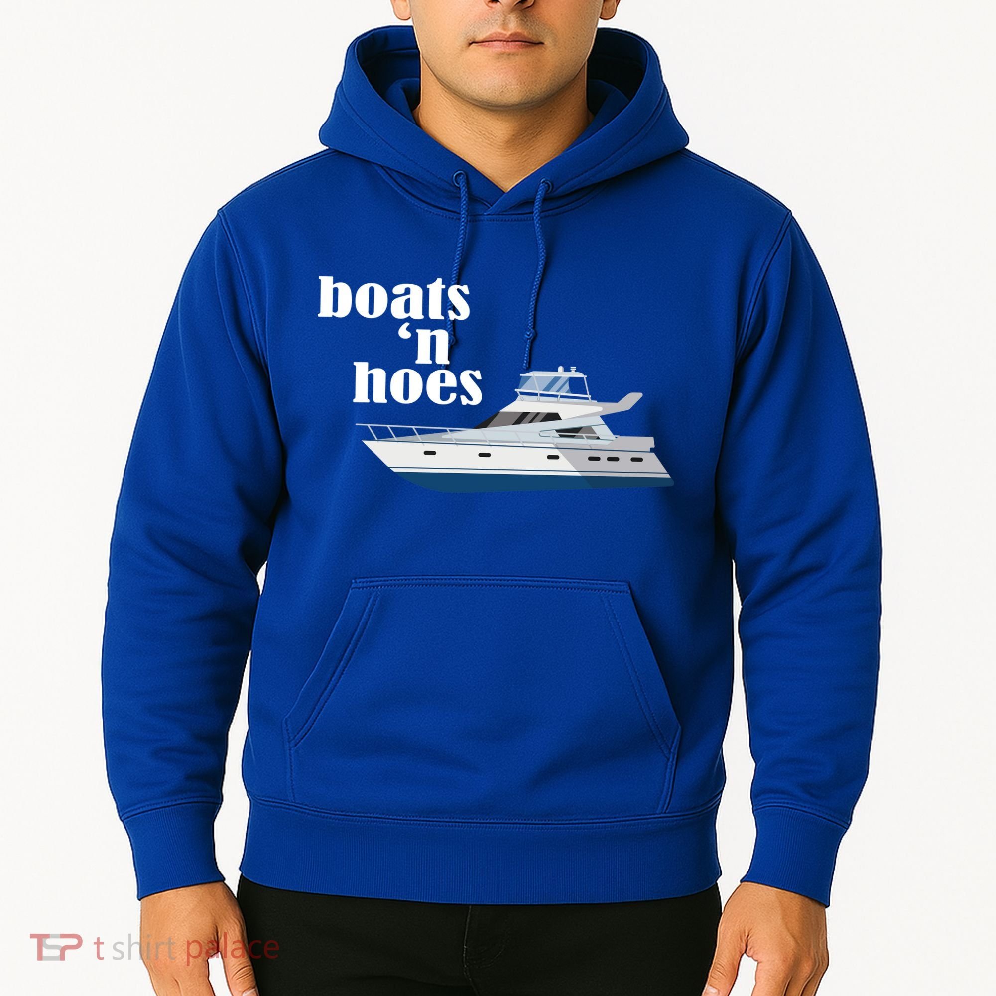 Boats N Hoes Funny Boating Hoodie