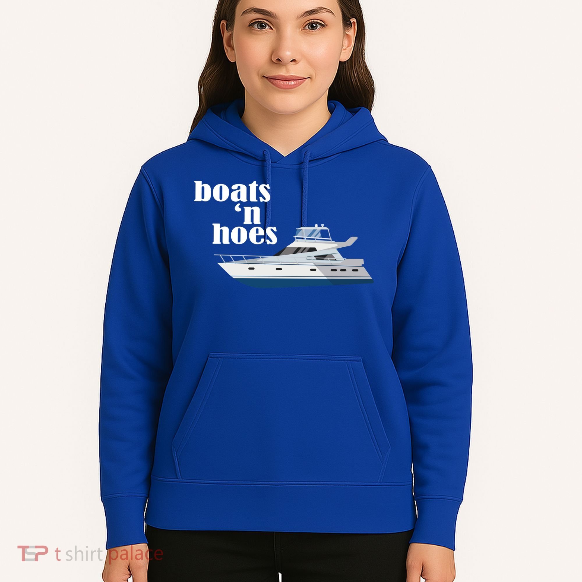 Boats N Hoes Funny Boating Hoodie