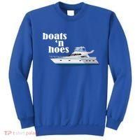 Boats N Hoes Funny Boating Sweatshirt thumb 0