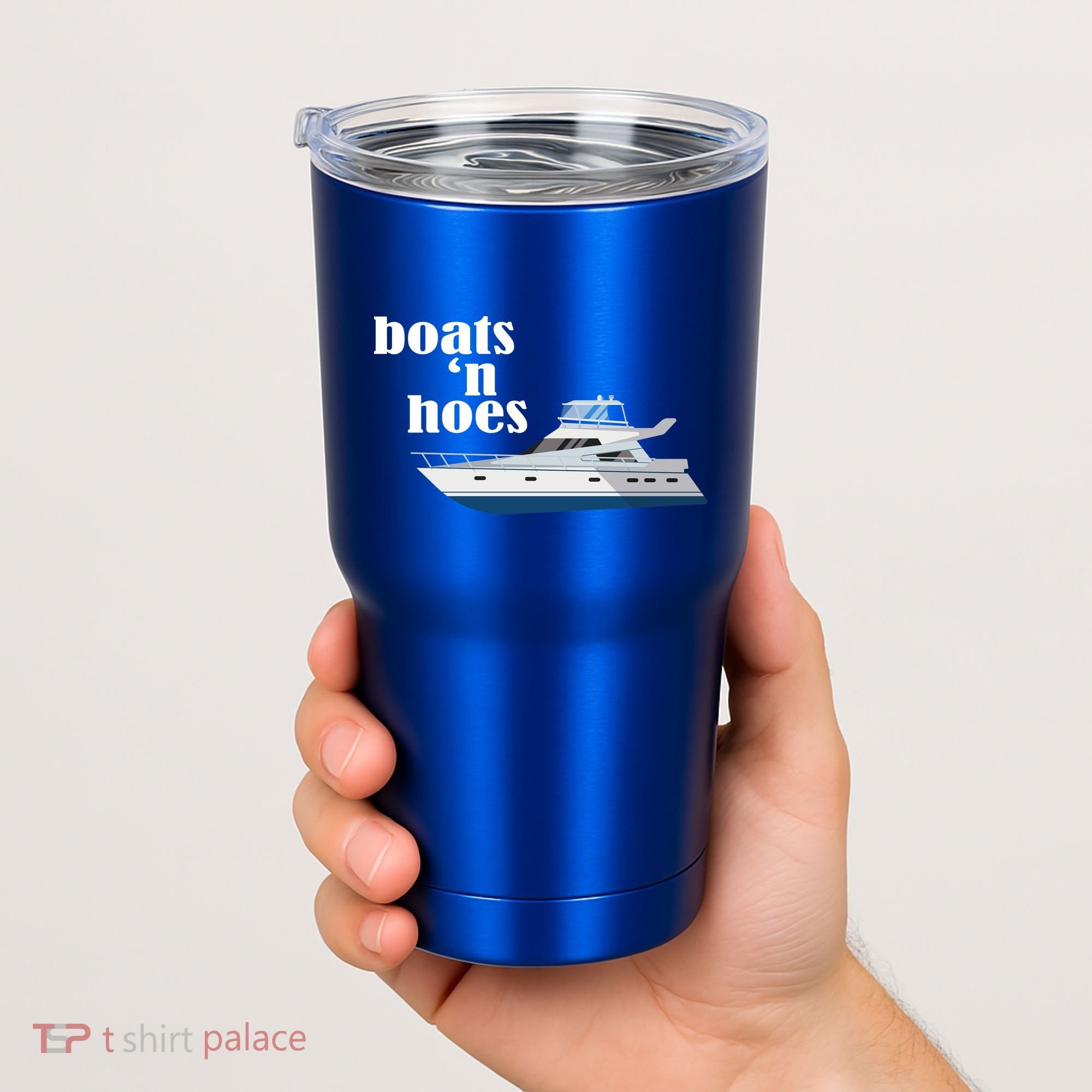Boats N Hoes Funny Boating Tumbler
