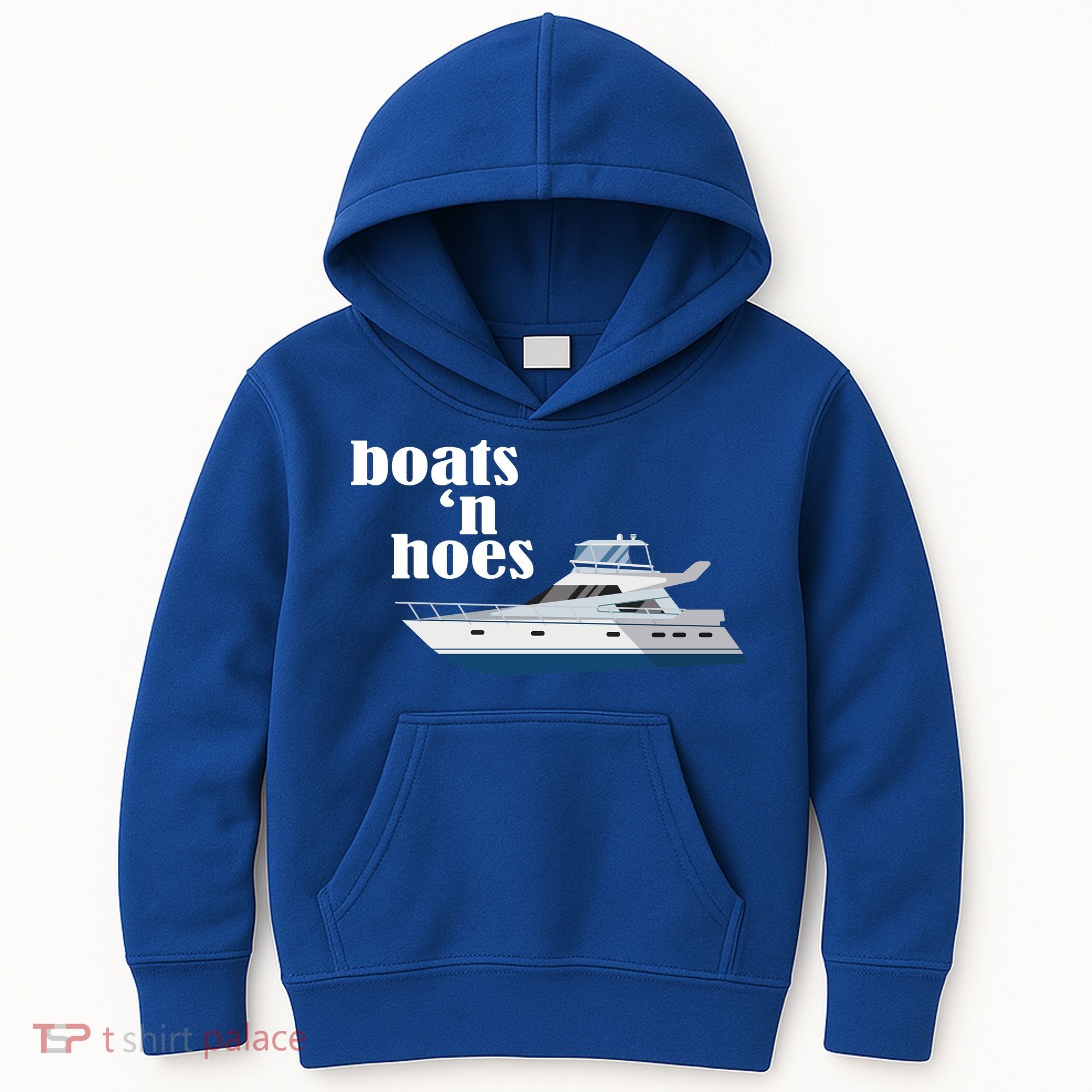 Boats N Hoes Funny Boating Kids Hoodie