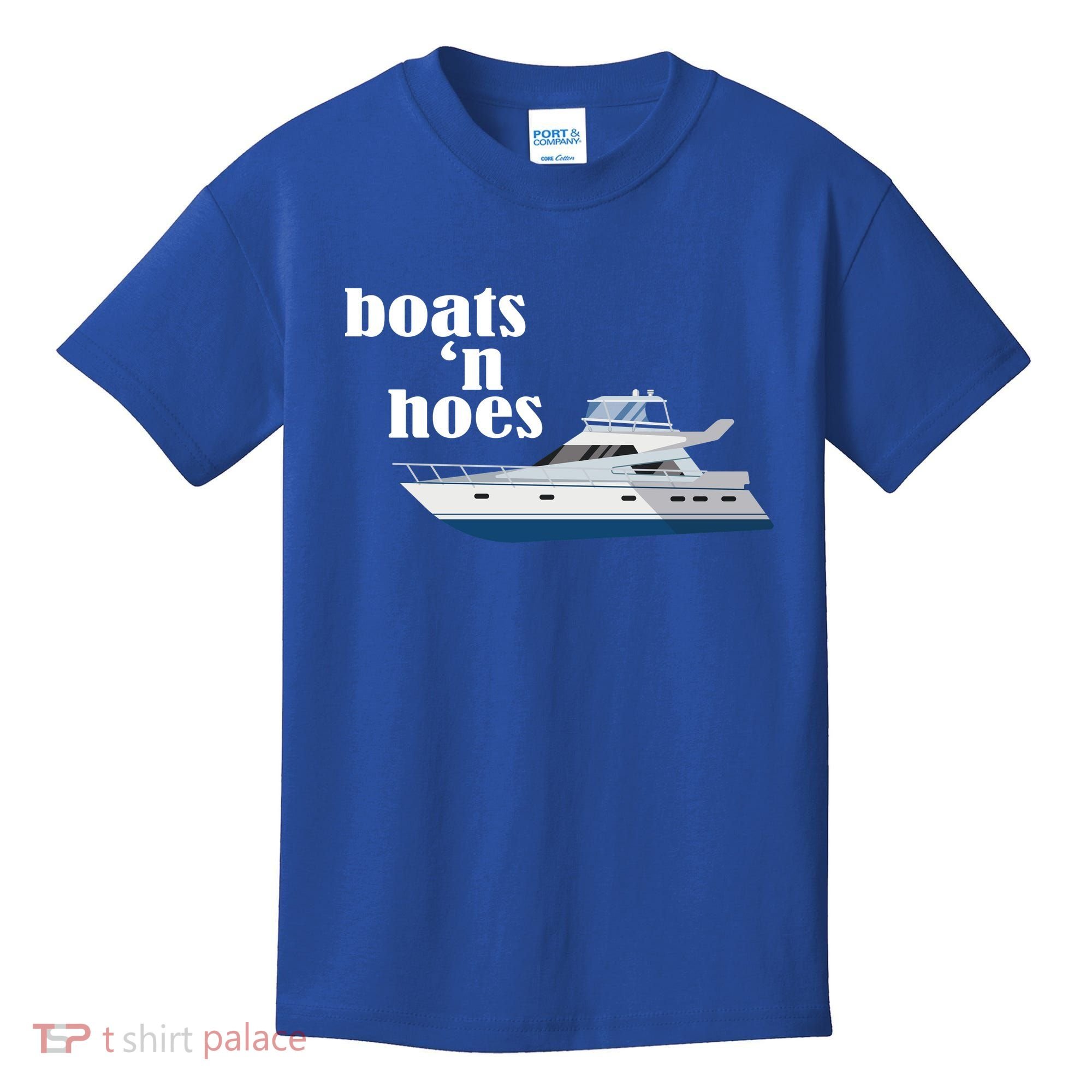 Boats N Hoes Funny Boating Kids T-Shirt