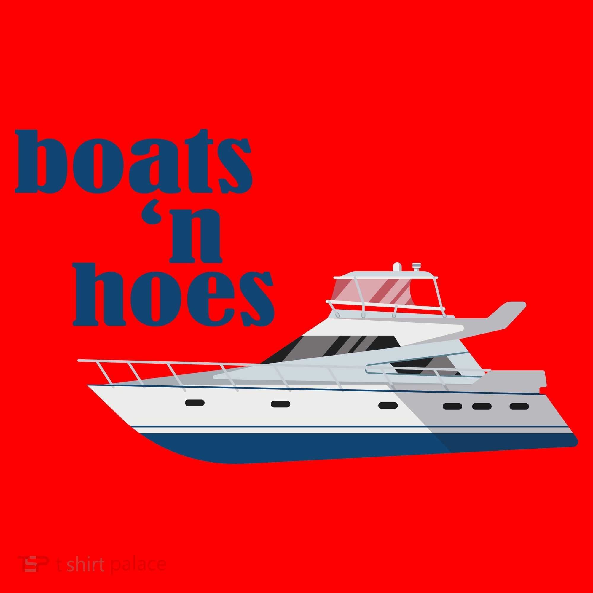 Boats N Hoes Funny Boating Santa Hat