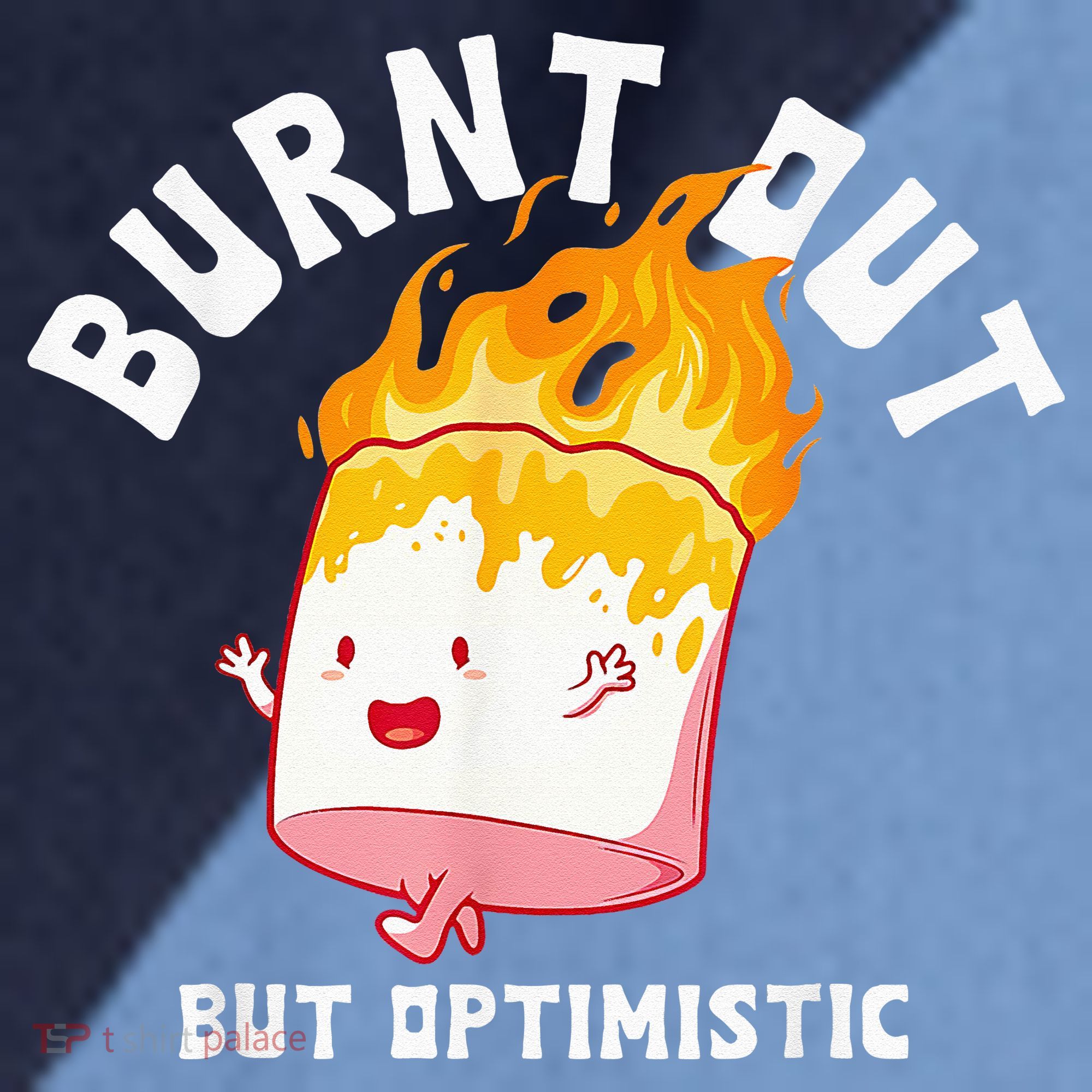 Burnt Out But Optimistics Funny Saying Humor Quote Raglan Baseball Sleeve Shirt