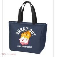 Burnt Out But Optimistics Funny Saying Humor Quote Tote Bag thumb 3