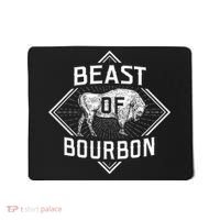 Beast Of Bourbon American Bison Buffalo Lover Wildlife Mousepad thumb 0