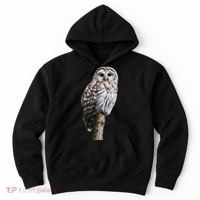 Barred Owl Bird Birder Birding Cute Owl Gift Hoodie