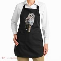Barred Owl Bird Birder Birding Cute Owl Gift Apron thumb 2