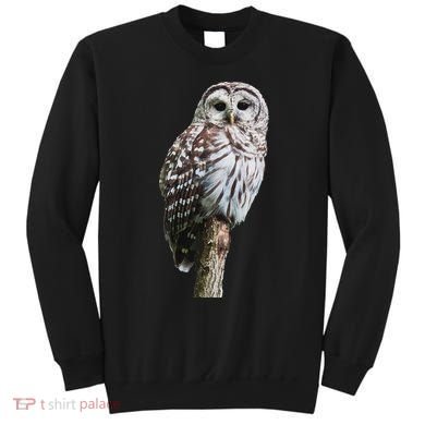 Barred Owl Bird Birder Birding Cute Owl Gift Sweatshirt