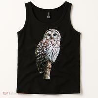 Barred Owl Bird Birder Birding Cute Owl Gift Tank Top thumb 2