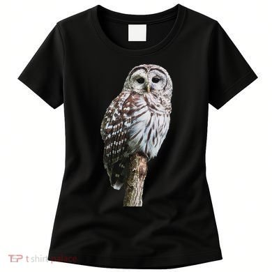 Barred Owl Bird Birder Birding Cute Owl Gift Women's T-Shirt