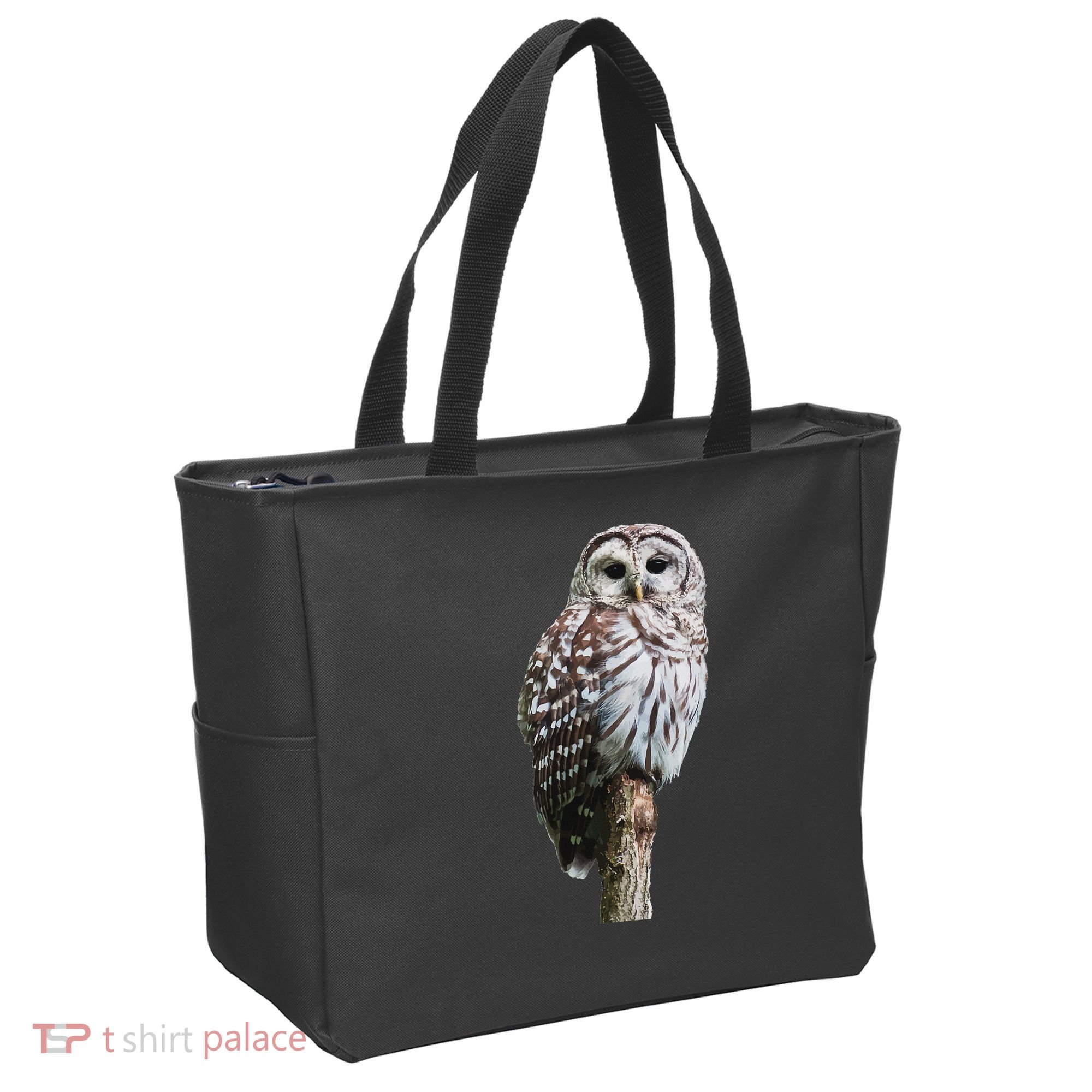 Barred Owl Bird Birder Birding Cute Owl Gift Tote Bag
