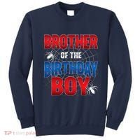 Brother Of Birthday Boy Costume Spider Web Birthday Party Sweatshirt thumb 0