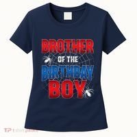 Brother Of Birthday Boy Costume Spider Web Birthday Party Women's T-Shirt thumb 0