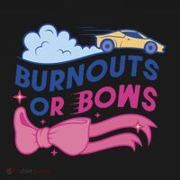 Burnouts Or Bows Gender Reveal Toddler Hoodie thumb 2