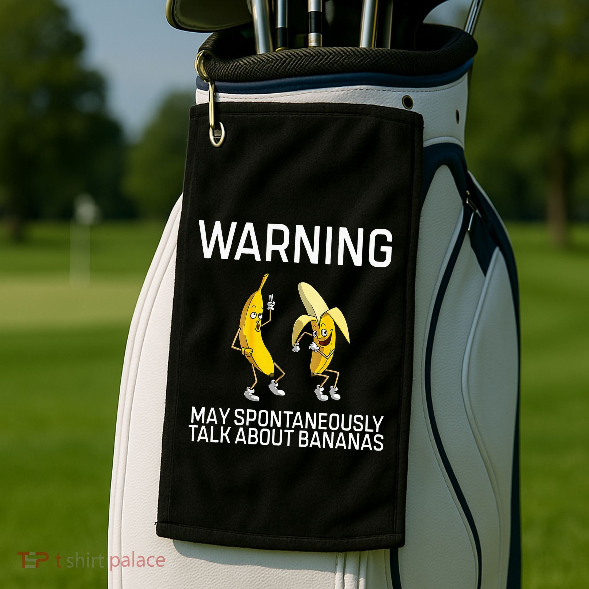 Buck Off Bucking Western Rodeo Cowboy Bronc Rider Golf Towel