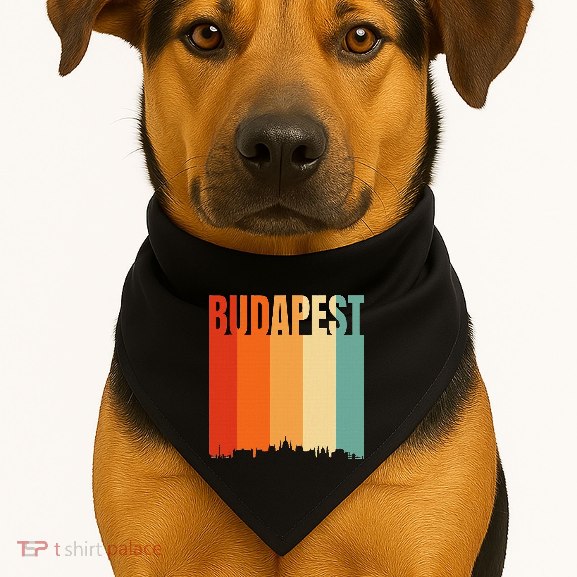 Beauty Of Budapest USA-Made Doggie Bandana