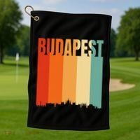 Beauty Of Budapest Golf Towel thumb 1