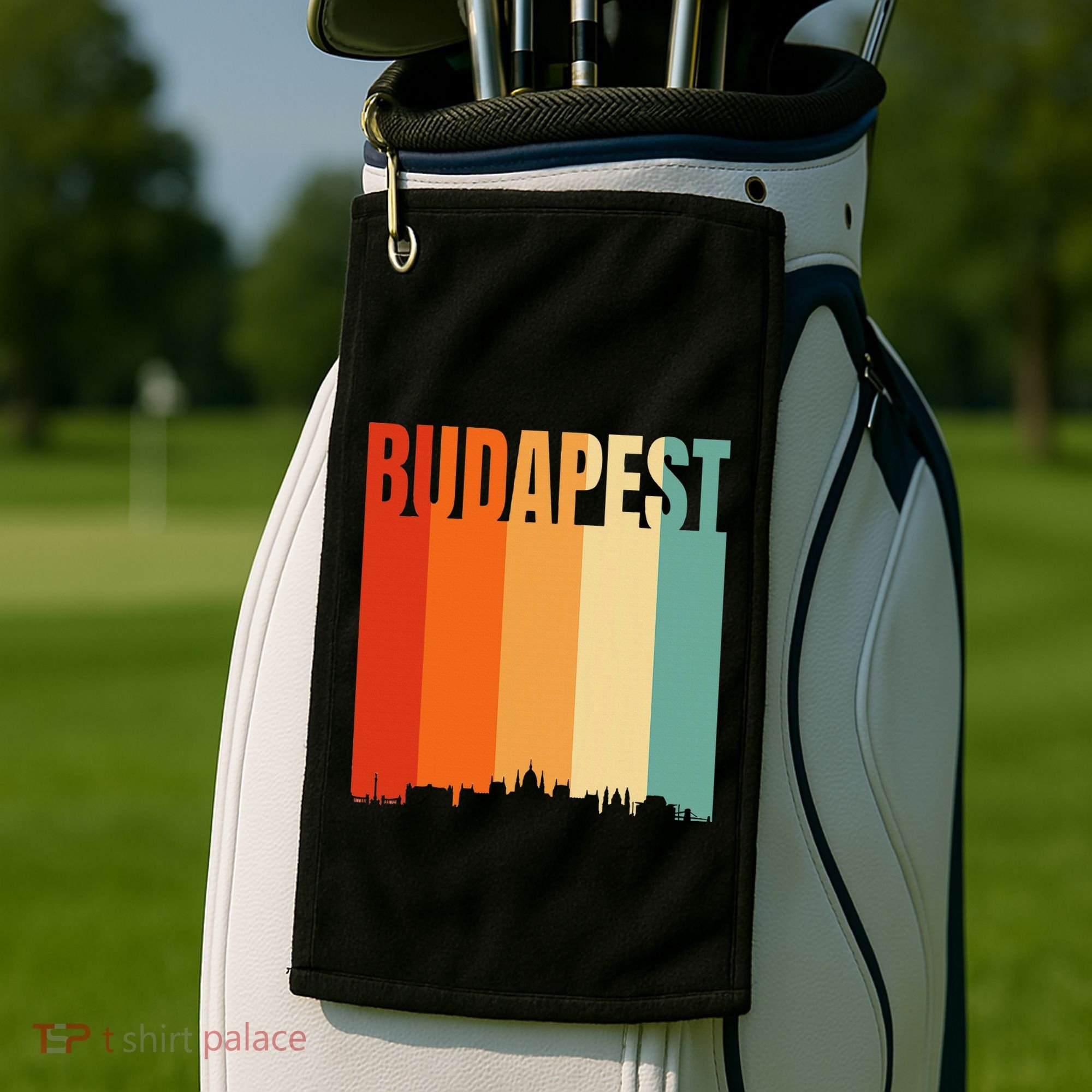 Beauty Of Budapest Golf Towel