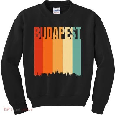 Beauty Of Budapest Kids Sweatshirt