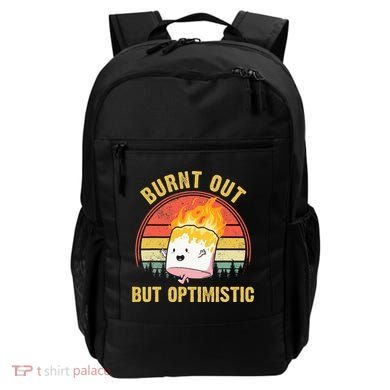 Burnt Out But Optimistic Retro Vintage Sunset Backpack