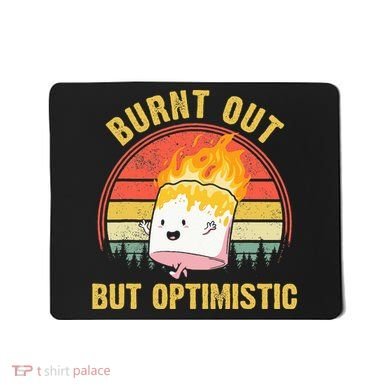 Burnt Out But Optimistic Retro Vintage Sunset Mousepad
