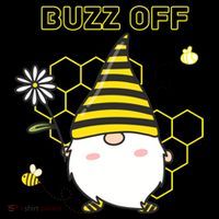 Buzz Off Bumblebee Honeycomb Gnome Flower Go Away Funny Gift Coffee Mug thumb 5