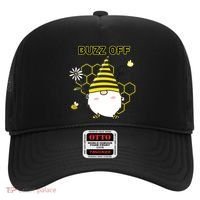 Buzz Off Bumblebee Honeycomb Gnome Flower Go Away Funny Gift Hat thumb 0
