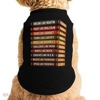 Books Of Black History Doggie Tank thumb 0
