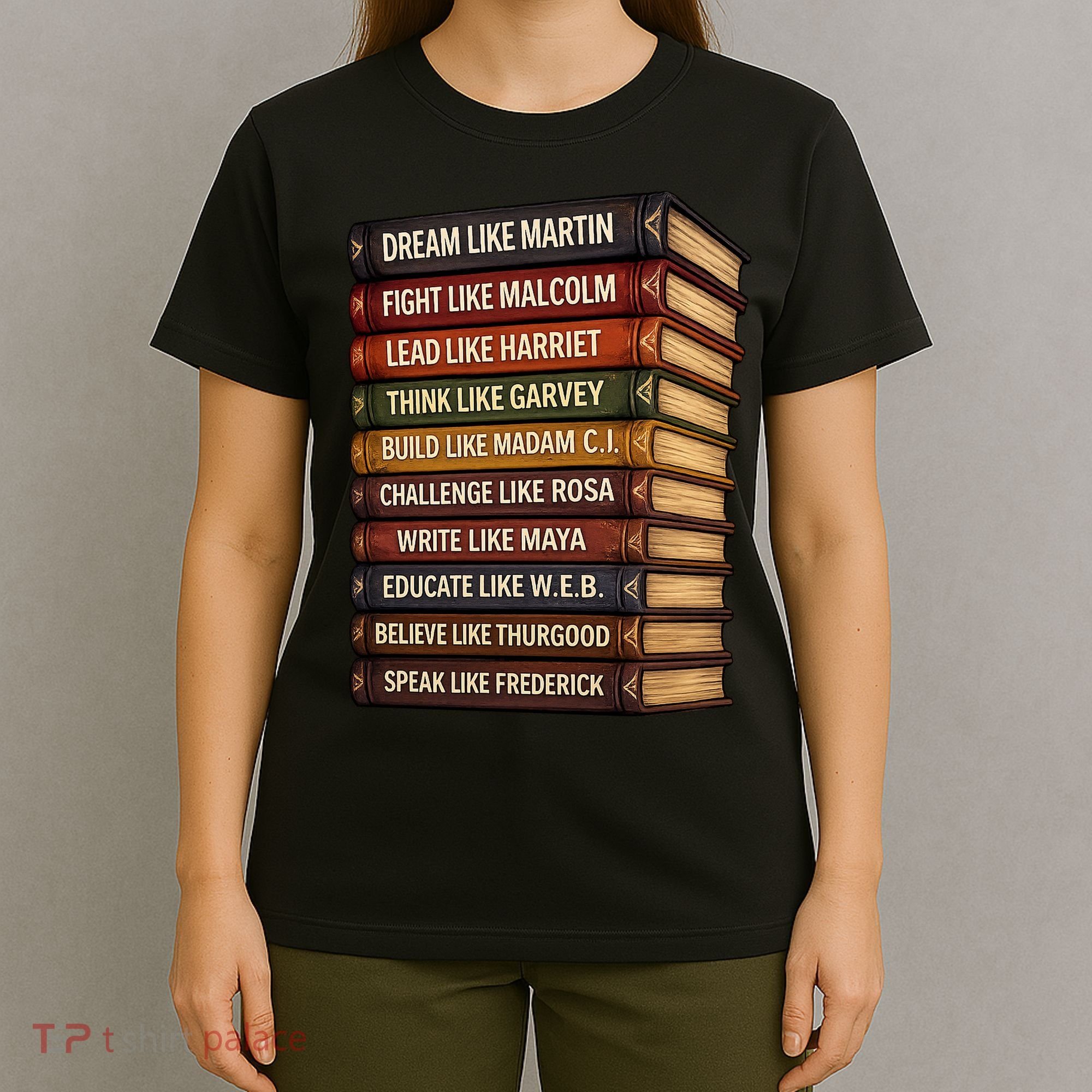 Books Of Black History T-Shirt
