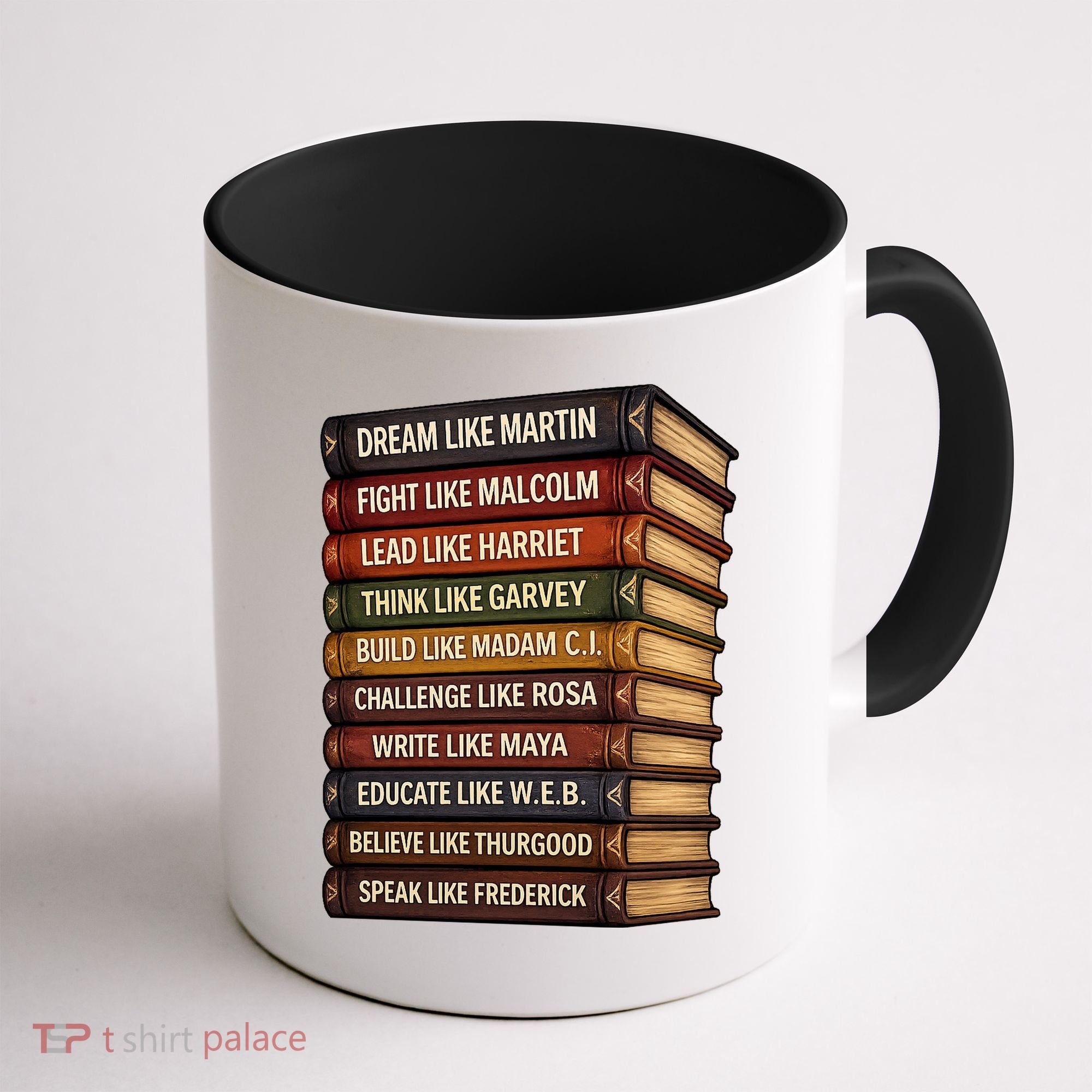 Books Of Black History Coffee Mug