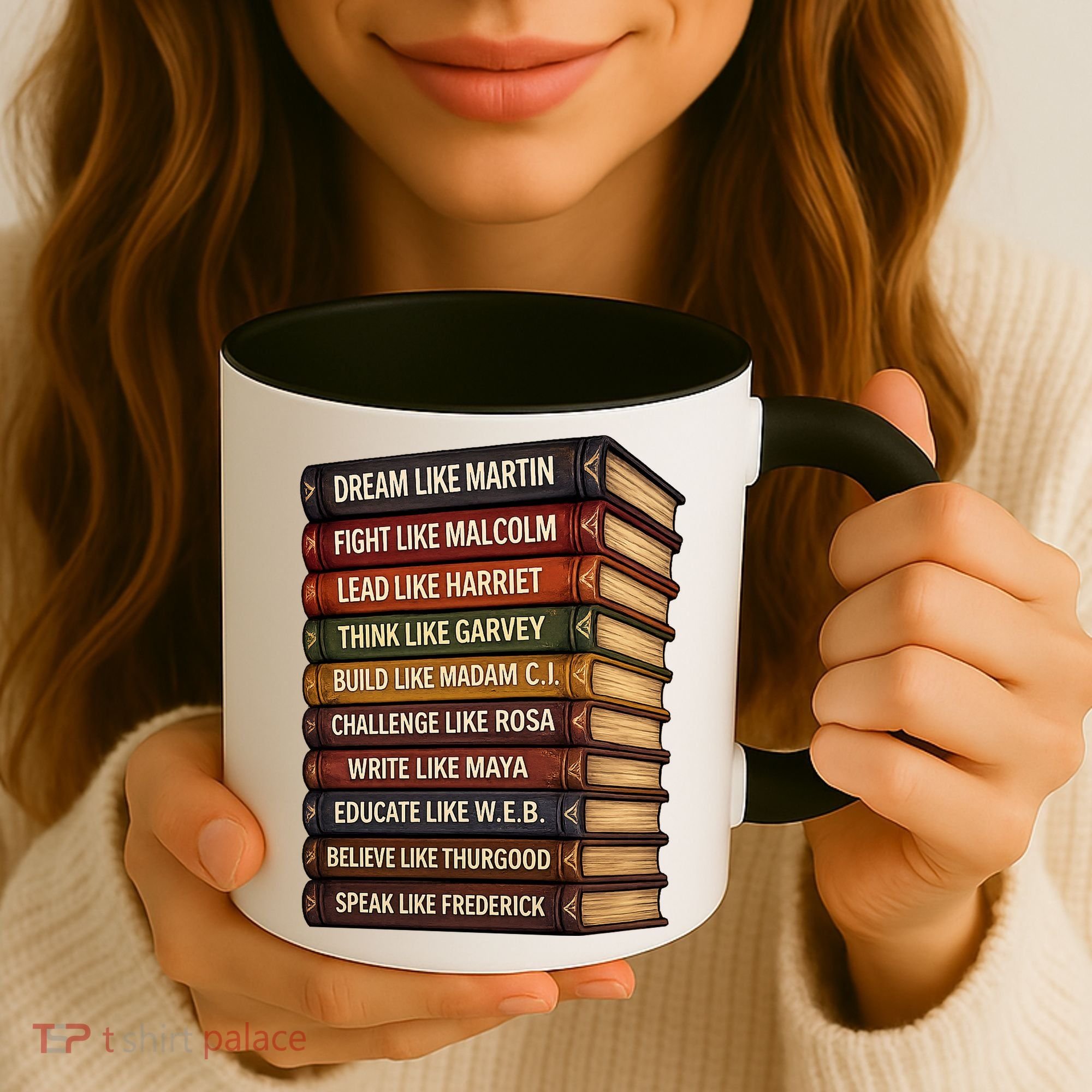 Books Of Black History Coffee Mug