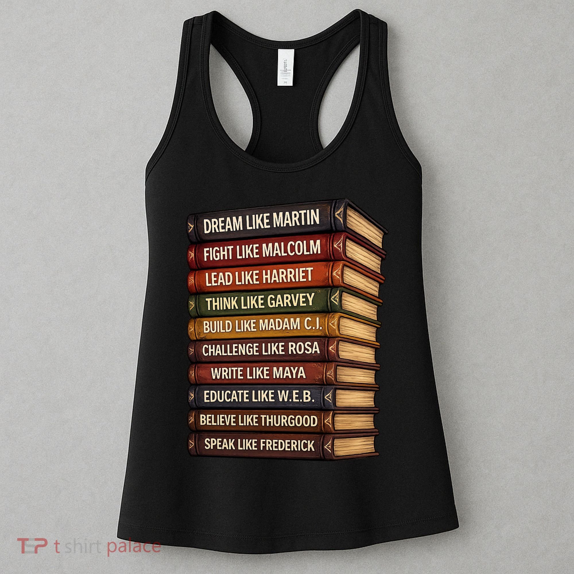 Books Of Black History Women's Tank Top