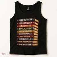 Books Of Black History Tank Top thumb 2