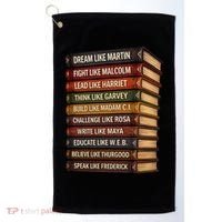 Books Of Black History Golf Towel thumb 0