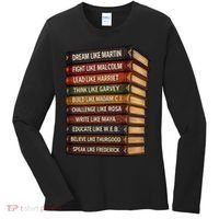 Books Of Black History Women's Long Sleeve Shirt thumb 0