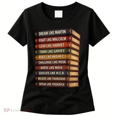 Books Of Black History Women's T-Shirt