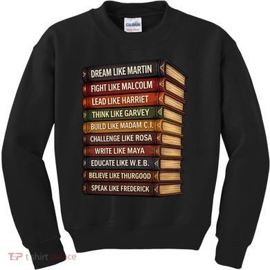 Books Of Black History Kids Sweatshirt