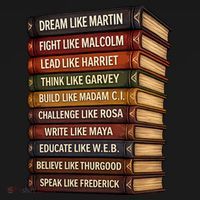 Books Of Black History Kids Long Sleeve Shirt thumb 2